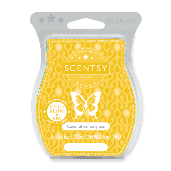 Coconut Lemongrass Scentsy Bar