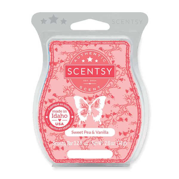 Sweet Pea & Vanilla Scentsy Bar