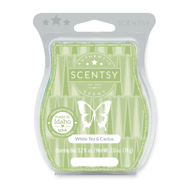 White Tea & Cactus Scentsy Bar