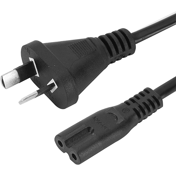 2-Pin Black Cord (AU)