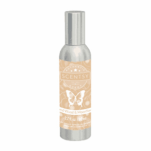 Scentsy Room Spray Blond Wood and Moonflower