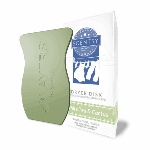Scentsy White Tea & Cactus Dryer Disks