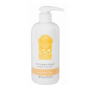 Scentsy Sunkissed Citrus Kitchen Soap
