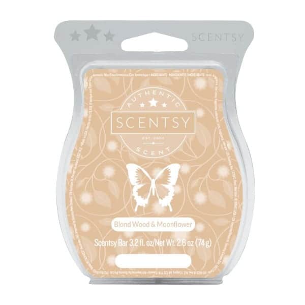 Blond Wood & Moonflower Scentsy Bar