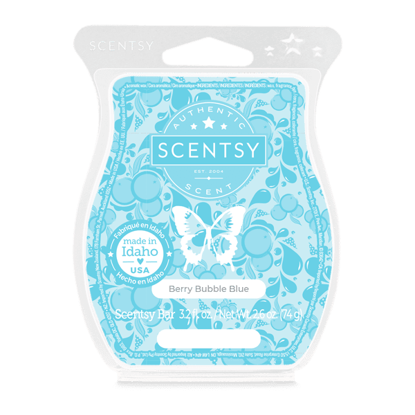 Berry Bubble Blue Scentsy Bar