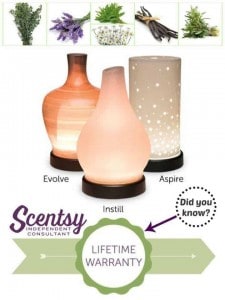 Scentsy Diffusers Lifetime Warranty