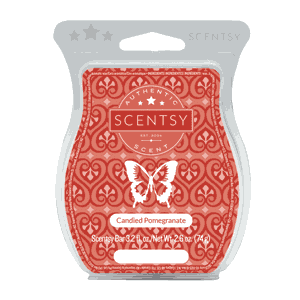 Candied Pomegranate Scentsy Bar