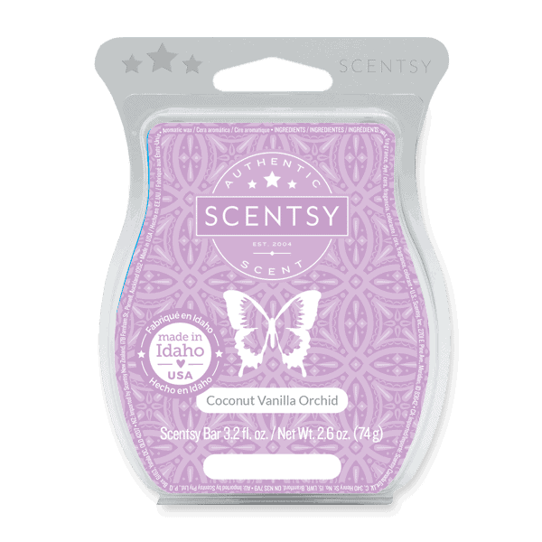 Coconut Vanilla Orchid Scentsy Bar