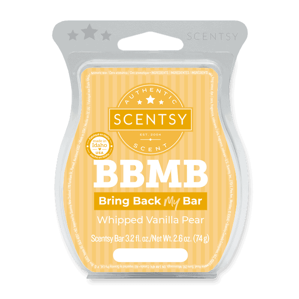 Whipped Vanilla Pear Scentsy Bar BBMB