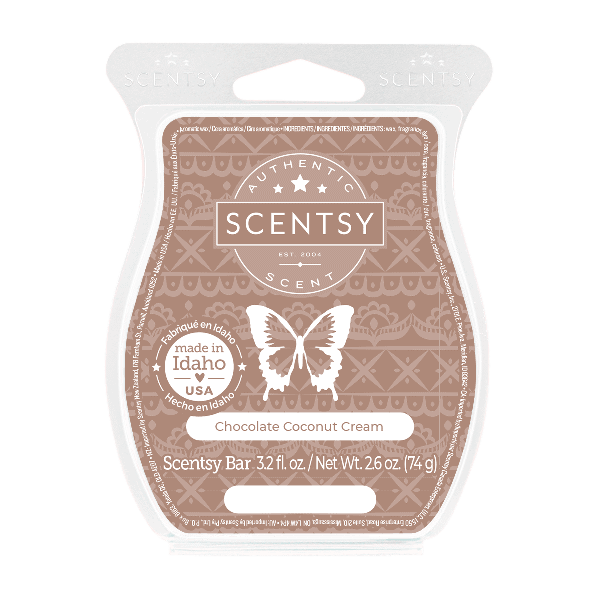 Chocolate Coconut Cream Scentsy Bar