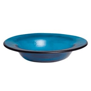 blue diamond shade dish