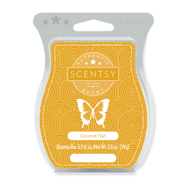 Coconut Flan Scentsy Bar