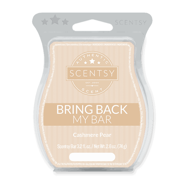 Cashmere Pear Scentsy Bar BBMB