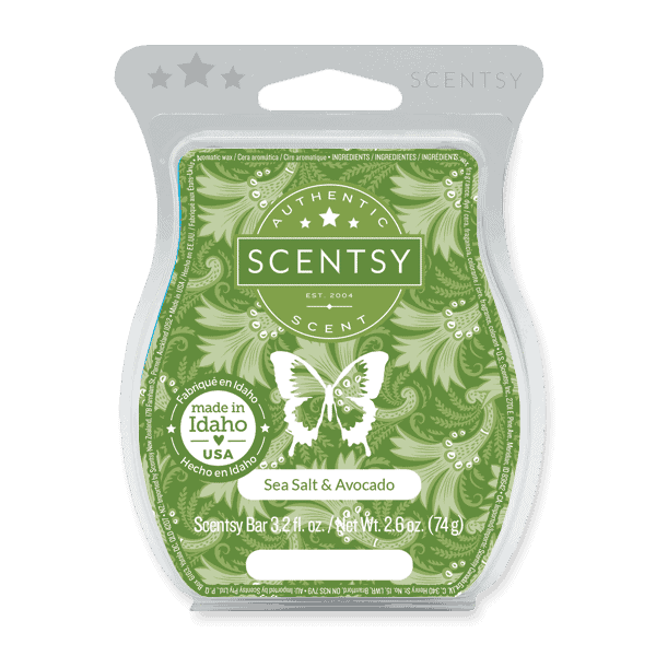 Sea Salt & Avocado Scentsy Bar