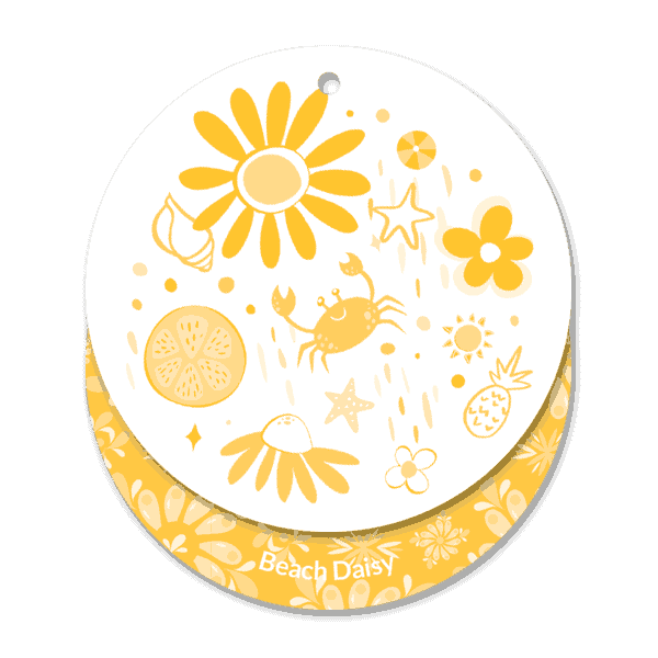 Beach Daisy Scent Circle