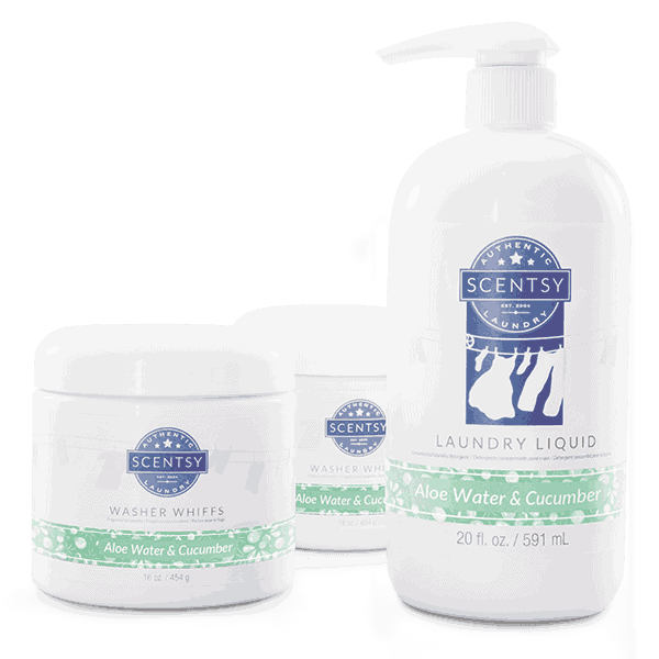 Aloe Water & Cucumber Laundry Bundle
