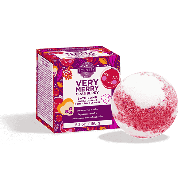 Very Merry Cranberry Bath Bomb