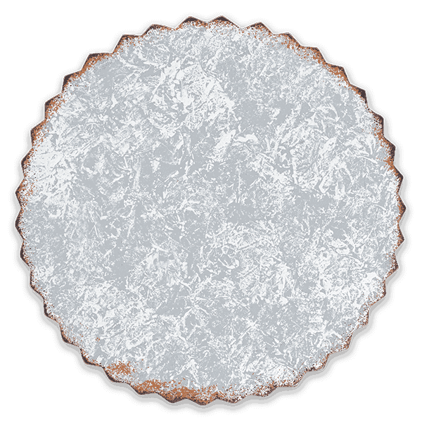 Tin Cord Concealing Warmer Stand