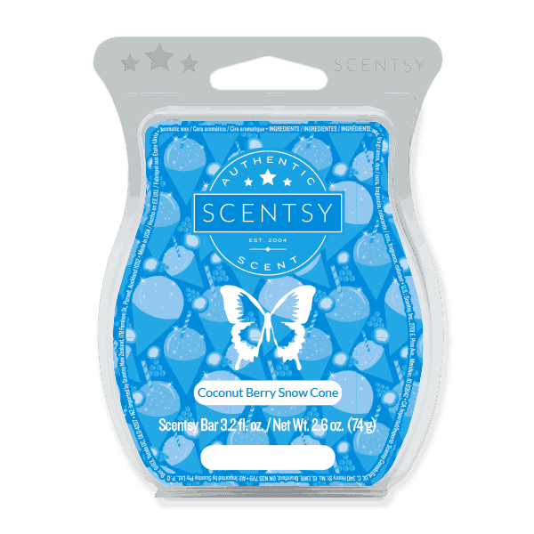 Coconut Berry Snow Cone Scentsy Bar