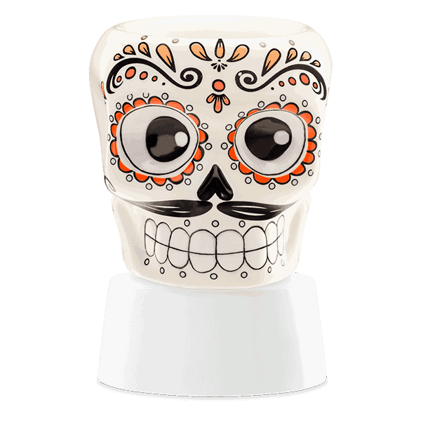 Sugar Skull - Mini Scentsy Warmer (Table Top)