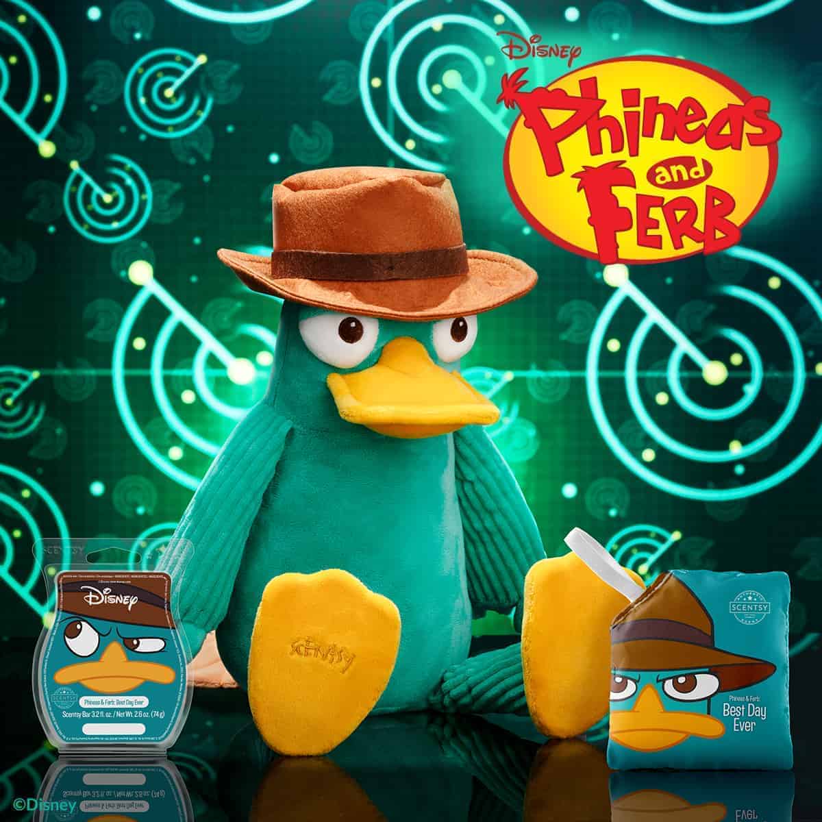 Perry the Platypus – Scentsy Buddy