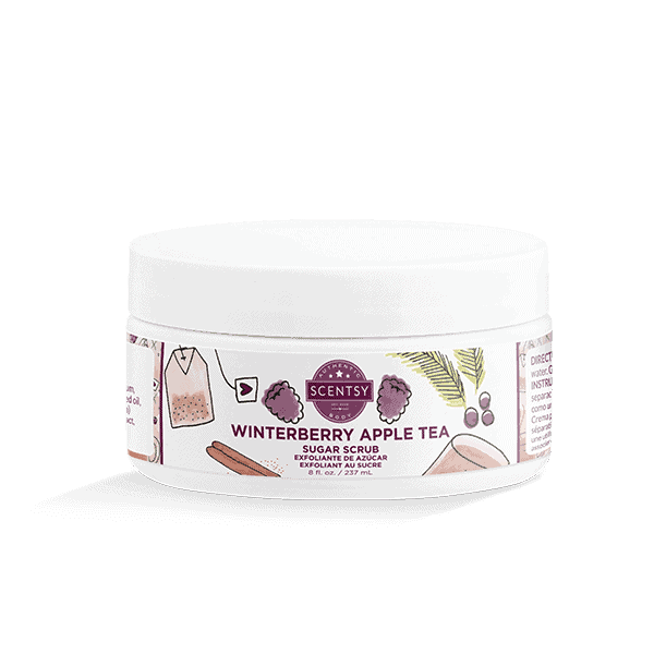 Winterberry Apple Tea Sugar Scrub