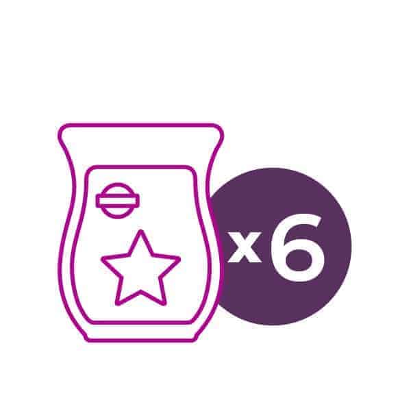 6 Licensed Scentsy Bars