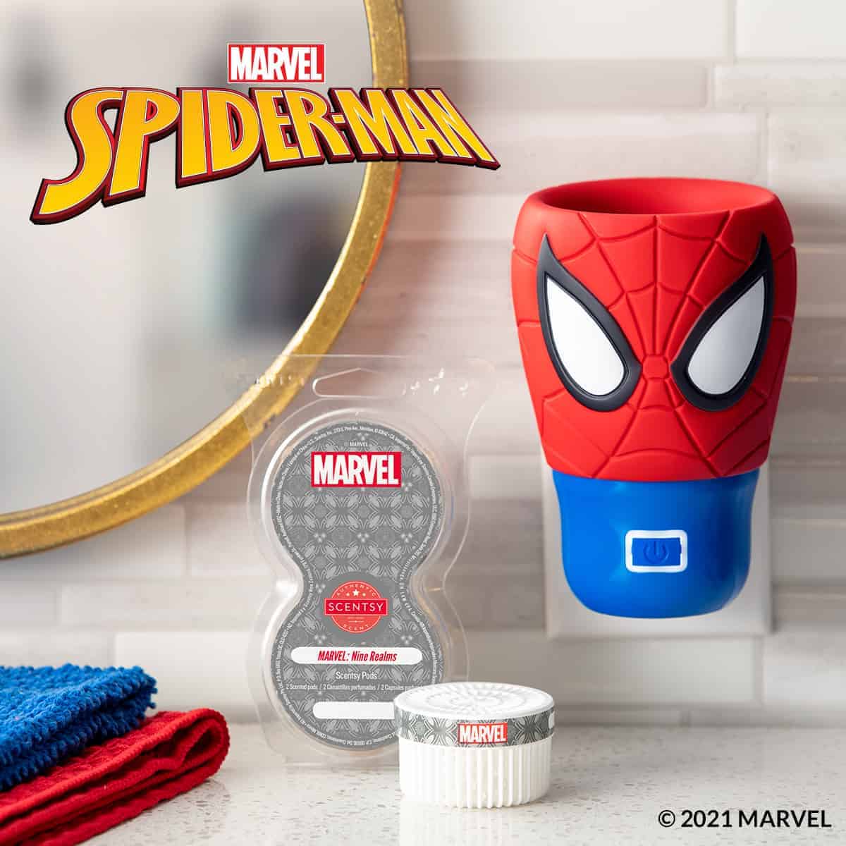 Marvel Spider-Man Wall Fan Diffuser