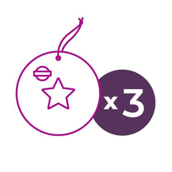 3 Licensed Scent Circles