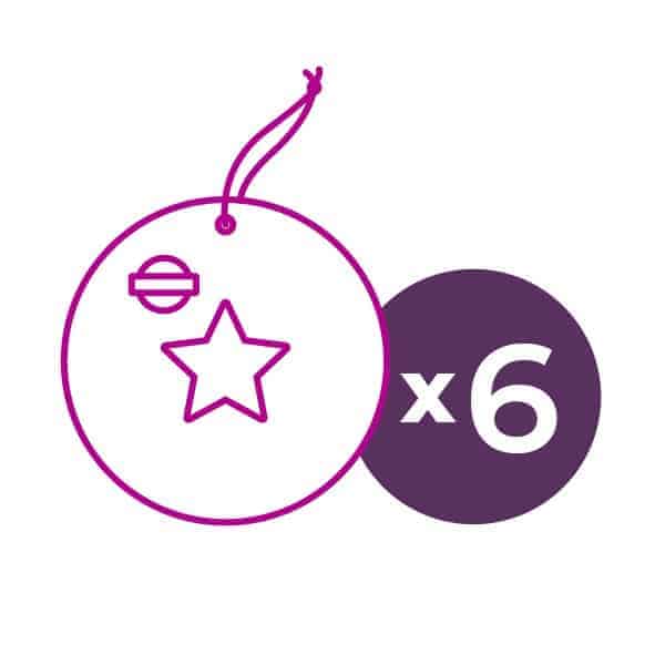 6 Licensed Scent Circles