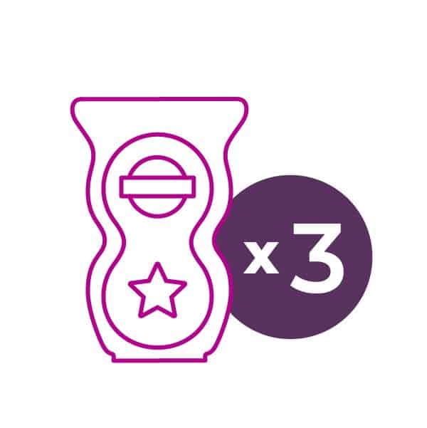 3 Licensed Scentsy Pod Twin Pack