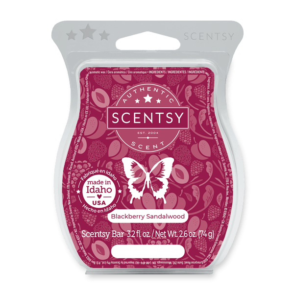 Blackberry Sandalwood Scentsy Bar