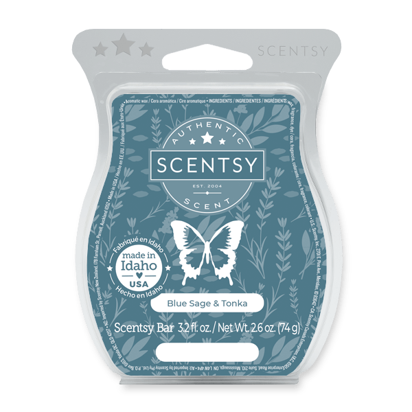 Blue Sage & Tonka Scentsy Bar