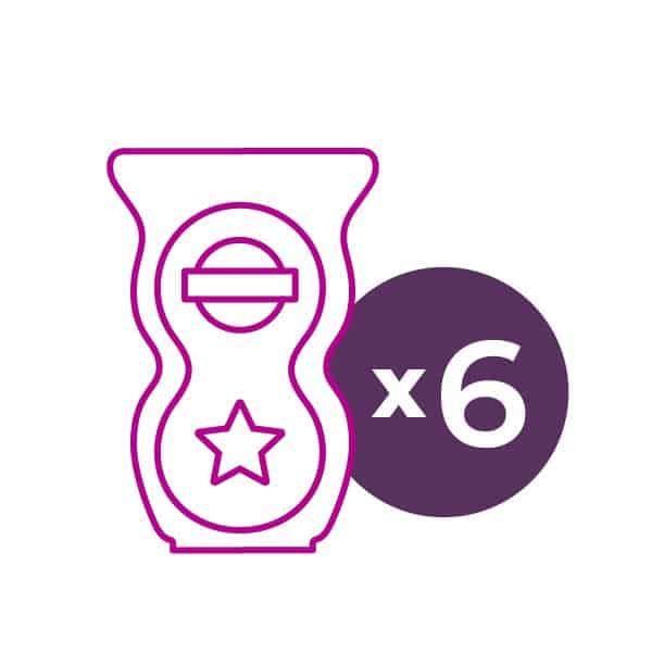 6 Licensed Scentsy Pod Twin Pack