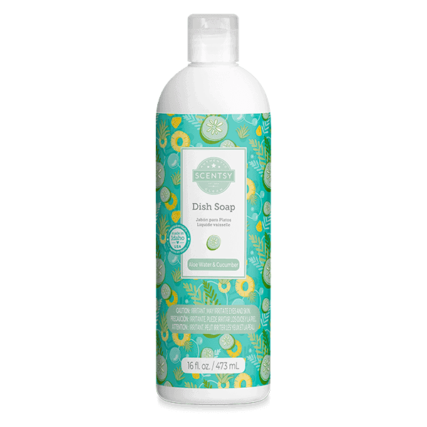 Aloe Water & Cucumber Dish Soap