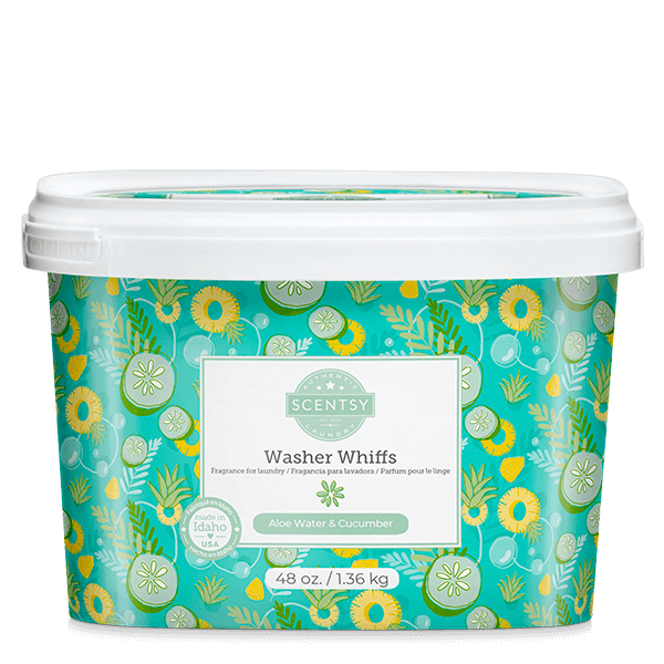 Aloe Water & Cucumber Washer Whiffs Tub