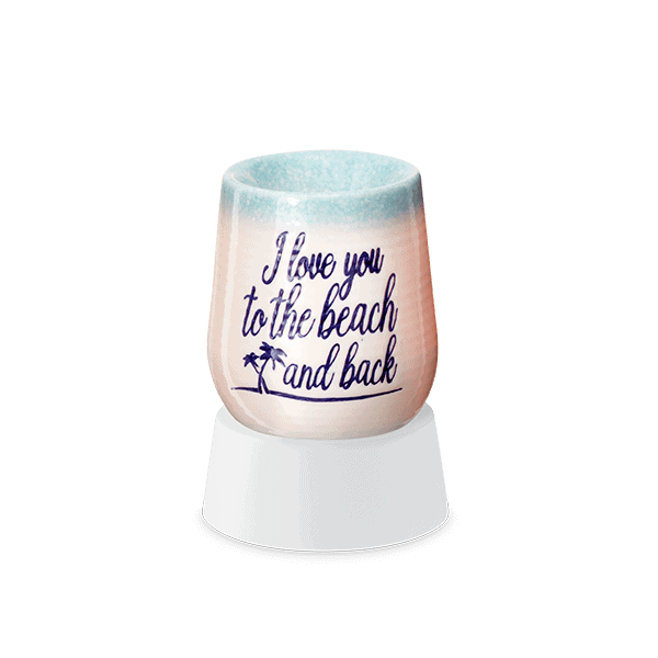 To the Beach and Back - Mini Scentsy Warmer (Table Top)