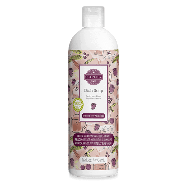 Winterberry Apple Tea Dish Soap