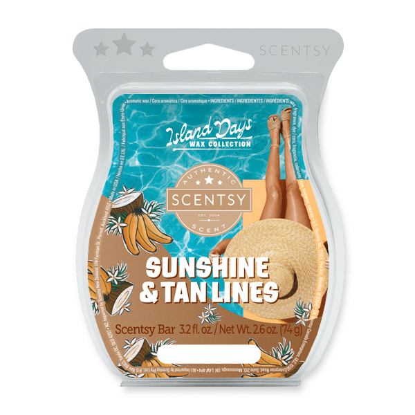 Sunshine & Tan Lines Scentsy Bar