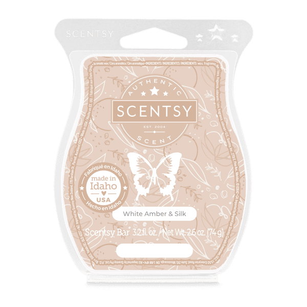 White Amber & Silk Scentsy Bar