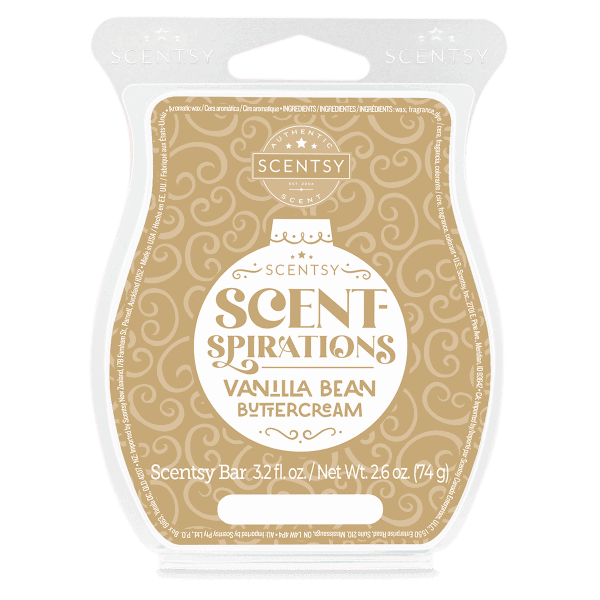 Vanilla Bean Buttercream Scentsy Bar