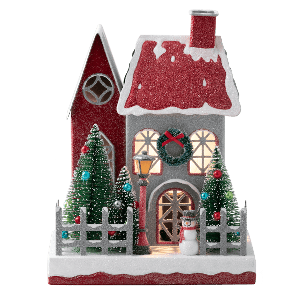 Snowed In Scentsy Warmer - Lit