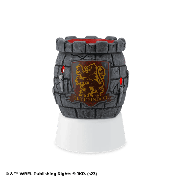 Hogwarts House Gryffindor Mini Scentsy Warmer with Tabletop Base
