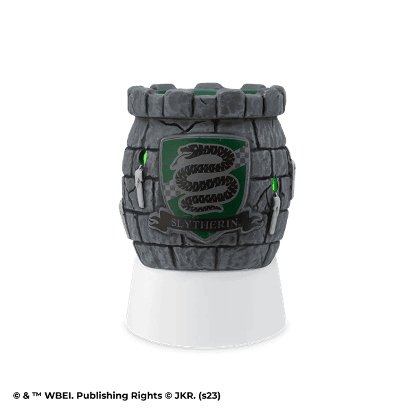 Hogwarts House Slytherin Mini Scentsy Warmer with Tabletop Base