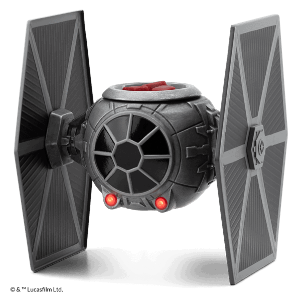 TIE Fighter Scentsy Warmer - Lit