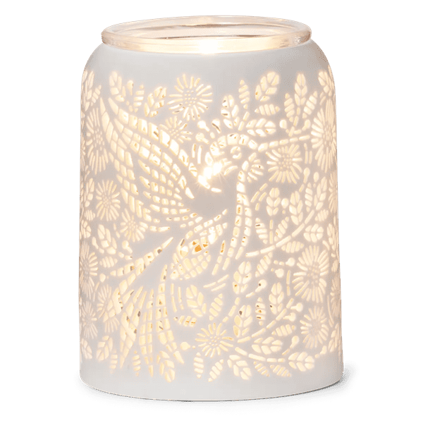 Etched Hummingbird Scentsy Warmer