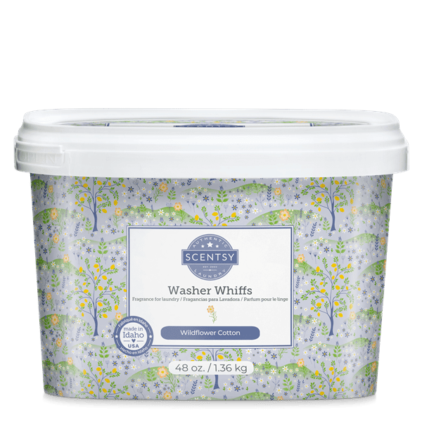 Wildflower Cotton Washer Whiffs Tub