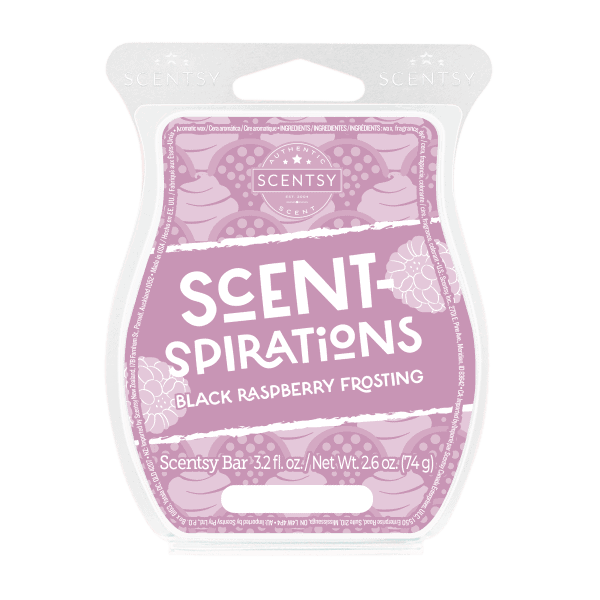 Black Raspberry Frosting Scentsy Bar