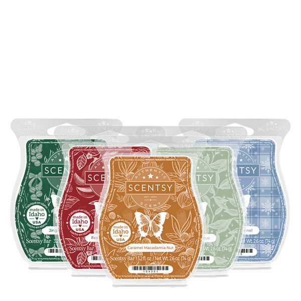 2025 Holiday Scentsy Bar 5-pack
