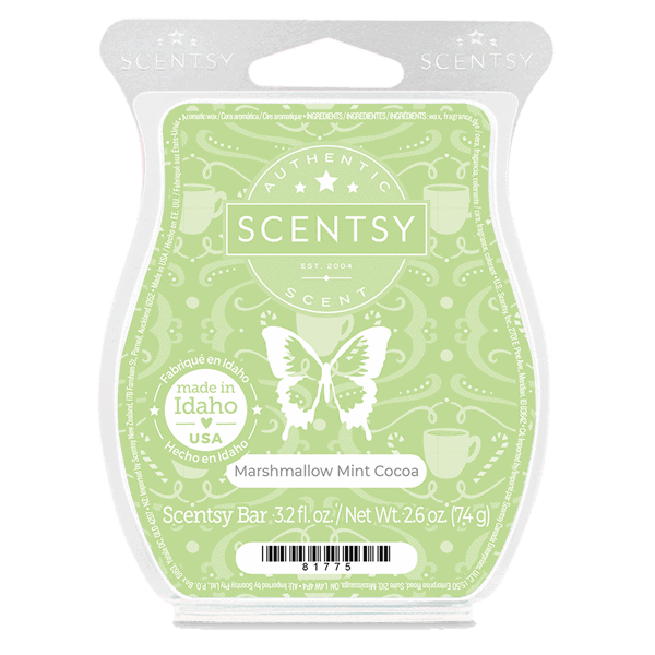 Marshmallow Mint Cocoa Scentsy Bar